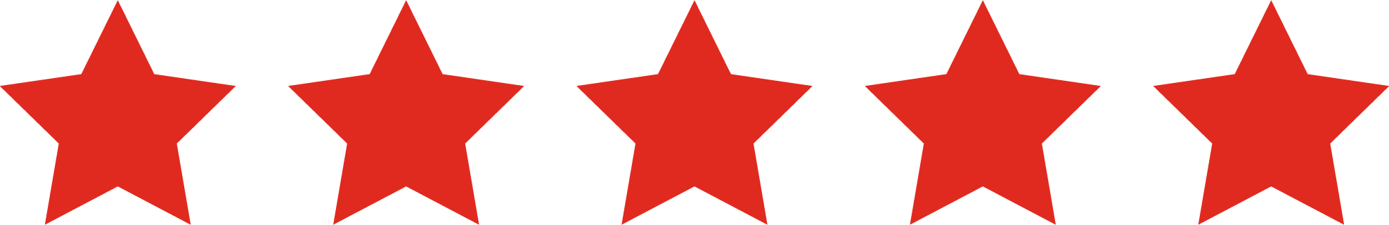 Review Stars in Outline Glyph And Flat_2